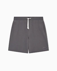 Armani Exchange - Cotton blend pique shorts, Man, Grey, Size: