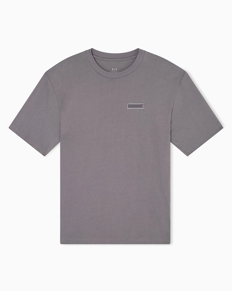 Armani Exchange - Regular fit T-shirt with print on the back, Man, Grey, Size: