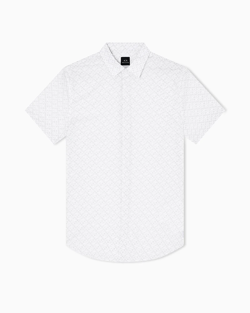 Slim fit short sleeve shirt