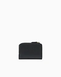Emporio Armani - Deer-print MyEA wallet with coin purse, Woman, Black, Size: TU