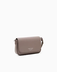 Emporio Armani - Deer-print mini bag, Woman, Camel, Size: TU