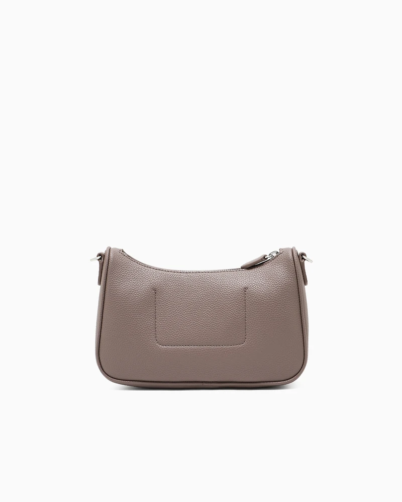 Emporio Armani - Bag with deer print, Woman, Camel, Size: TU