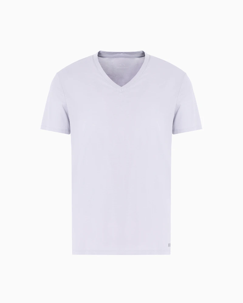 Slim fit T-shirt Pima cotton jersey