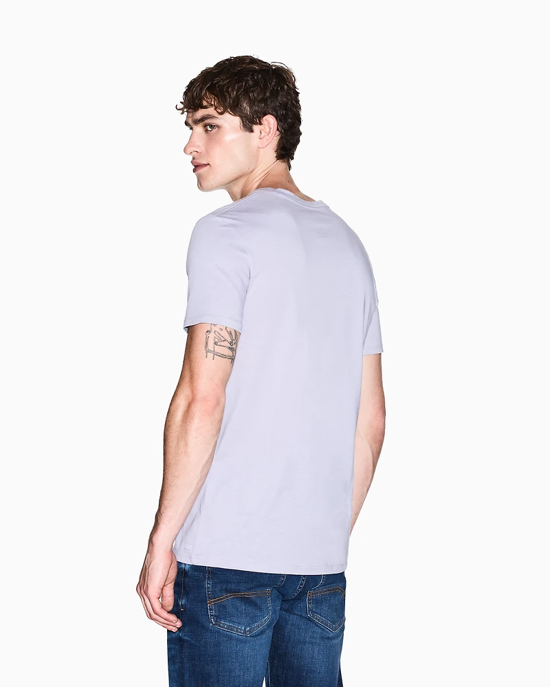 Slim fit T-shirt Pima cotton jersey