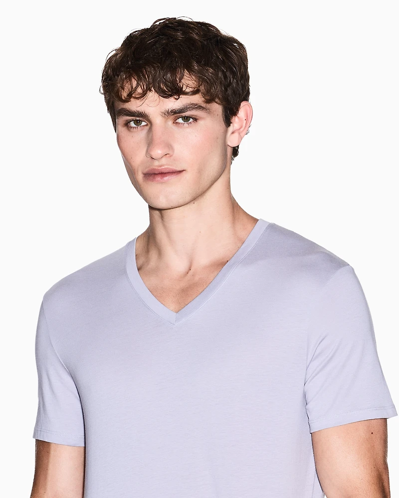 Slim fit T-shirt Pima cotton jersey
