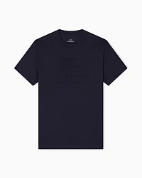 Regular fit T-shirt with embossed logo