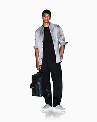 Slim fit shirt with shaded print