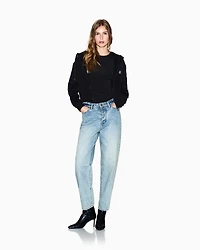 Armani Exchange - Slim Fit T-Shirts, Woman, Black, Size: