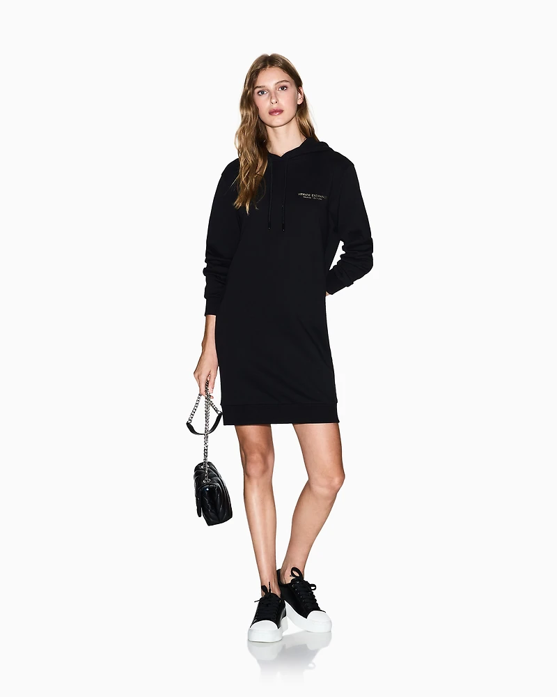 Armani Exchange - Short Dresses, Woman, Black, Size: