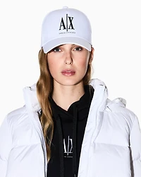 Armani Exchange - Caps, Woman, White, Size: TU