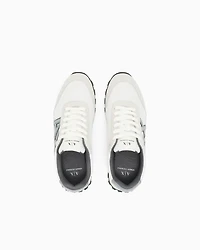 Armani Exchange - Sneakers with contrasting logo, Man, Grey, Size:
