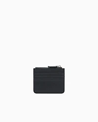 Armani Exchange - Card holder with zipped pocket, Woman, Black, Size: TU