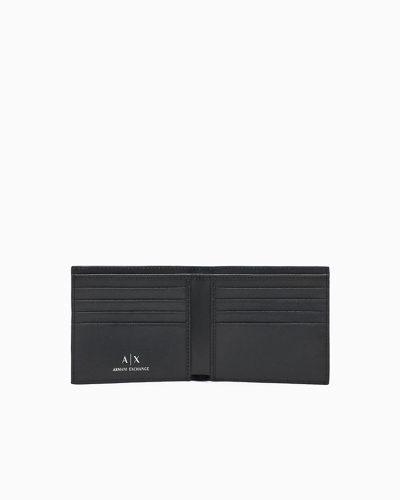 Armani Exchange - Wallet made of resistant material, Man, Black, Size: TU