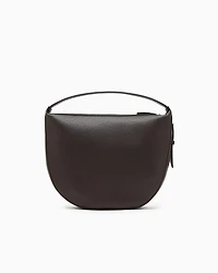 Armani Exchange - ASV Logo Hobo Shoulder Bag, Woman, Brown, Size: TU