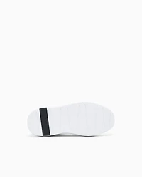 Armani Exchange - Leather sneakers, Man, White, Size: