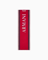 Armani Exchange - Scarf with contrasting stripes, Man, Red, Size: TU