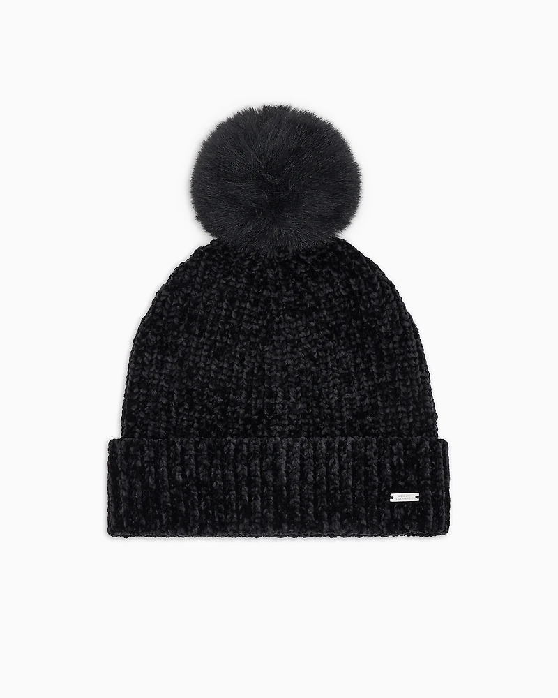 Textured fabric hat