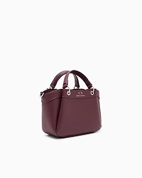 Armani Exchange - Small handbag with degradè shoulder strap, Woman, Burgundy, Size: TU