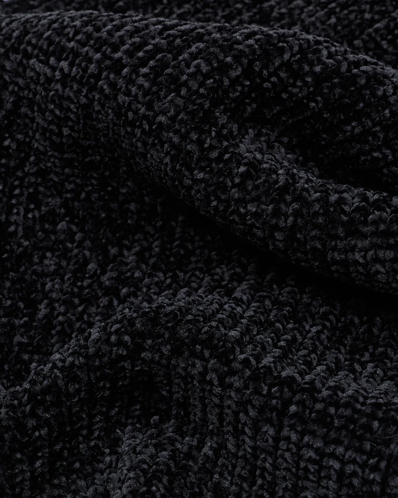 Textured fabric scarf