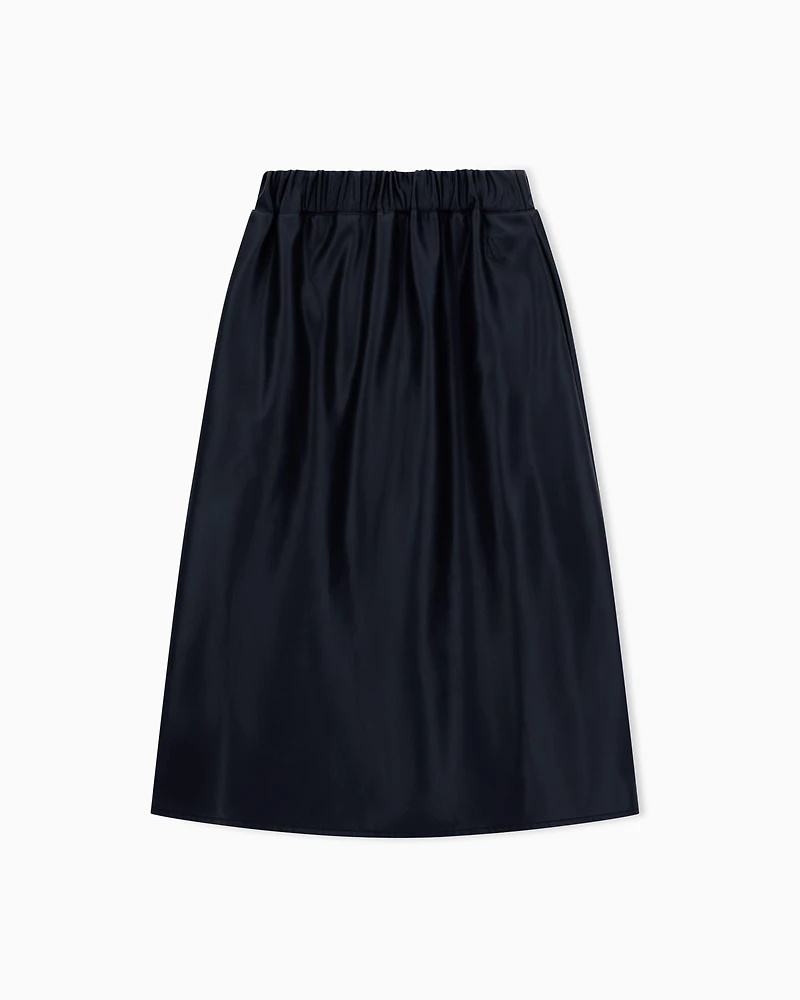 Armani Exchange - Midi Skirts, Woman, Black, Size: