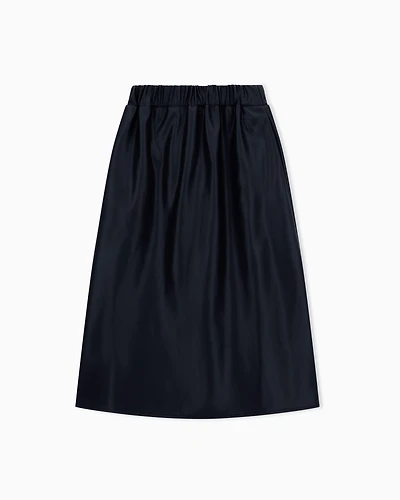 Armani Exchange - Midi Skirts, Woman, Black, Size: