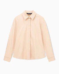 Armani Exchange - Casual Shirts, Woman, Camel, Size: