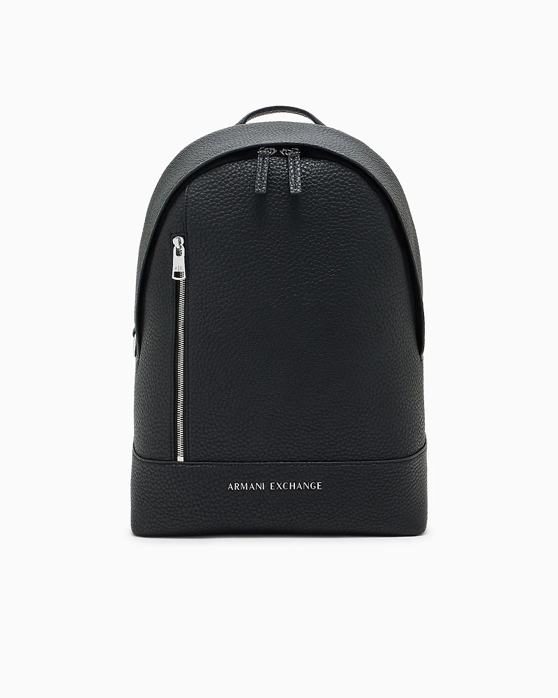 Coated fabric backpack