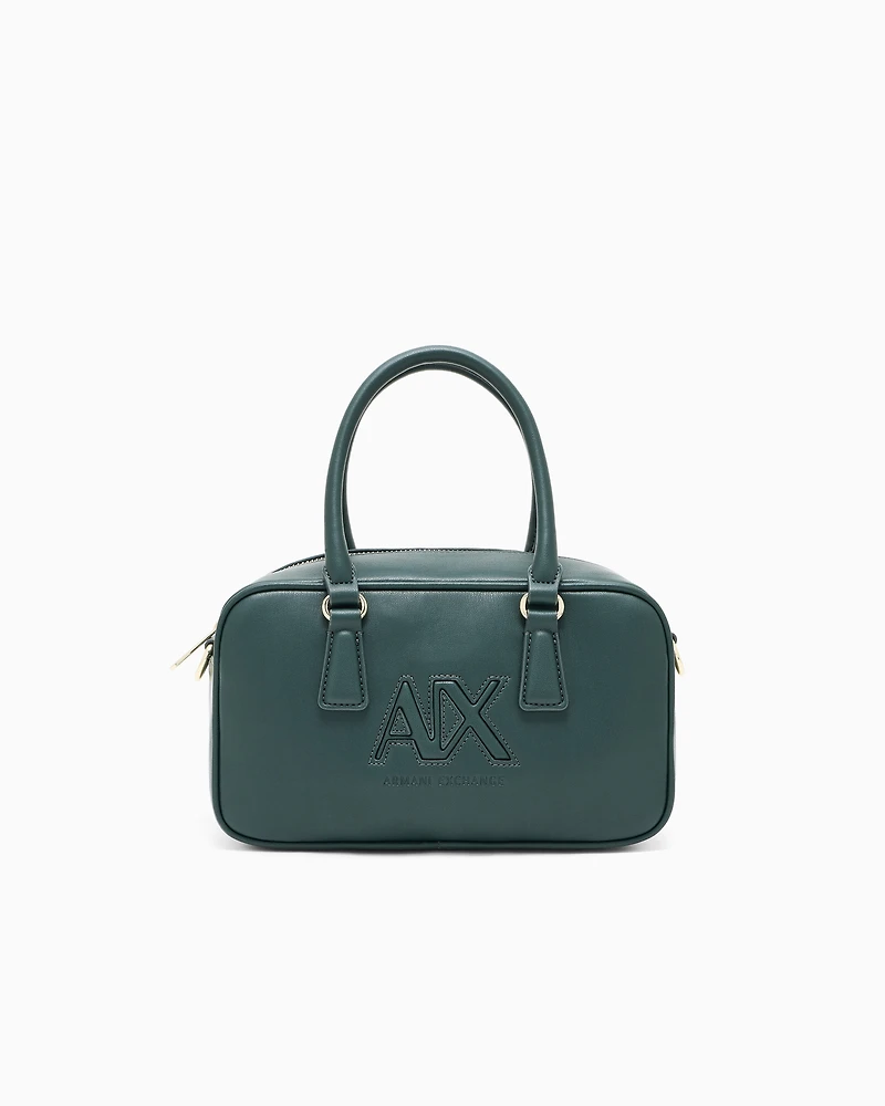 Armani Exchange - Smooth material trunk, Woman, Green, Size: TU