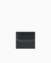 SLIM BLACK LOGO BOOK WALLET
