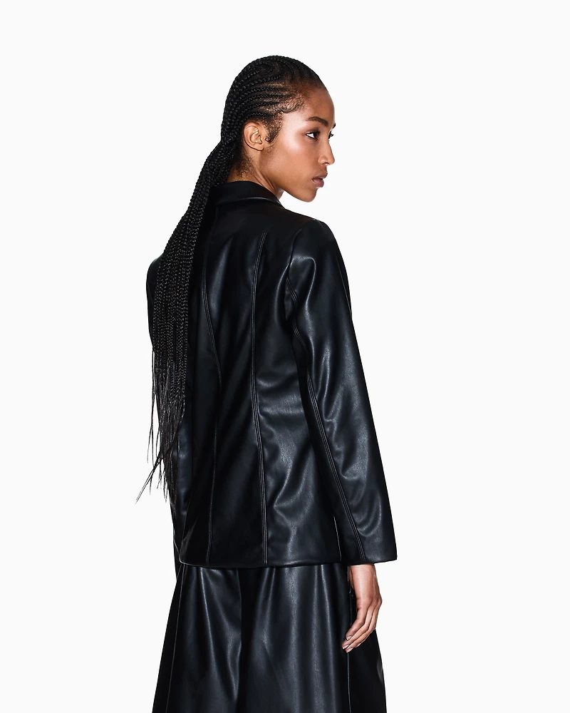 Armani Exchange - Double Breasted jackets, Woman, Black, Size: