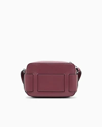 Armani Exchange - Crossbody bag with logo, Woman, Burgundy, Size: TU