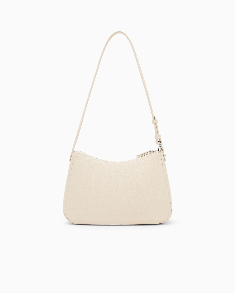 Armani Exchange - Shoulder bag with card holder, Woman, Beige, Size: TU