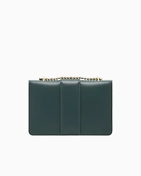 Armani Exchange - Shoulder bag with metal logo, Woman, Green, Size: TU