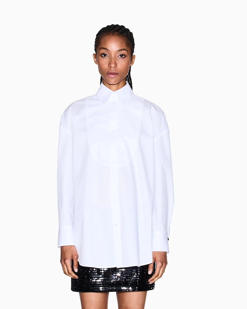 Armani Exchange - Casual Shirts, Woman, White, Size: