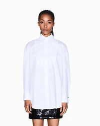 Armani Exchange - Casual Shirts, Woman, White, Size: