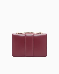 Armani Exchange - Shoulder bag with metal logo, Woman, Burgundy, Size: TU