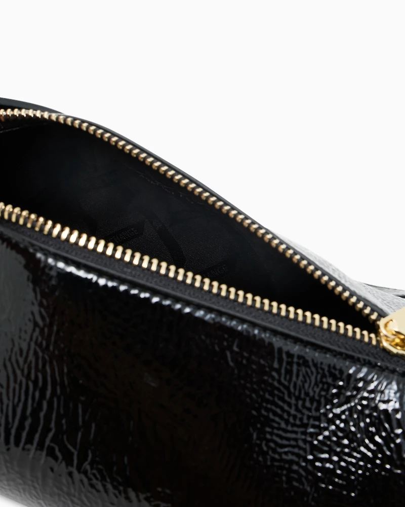 Patent leather mini bag