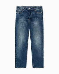 Armani Exchange - Relaxed fit jeans stretch denim, Man, Blue, Size: