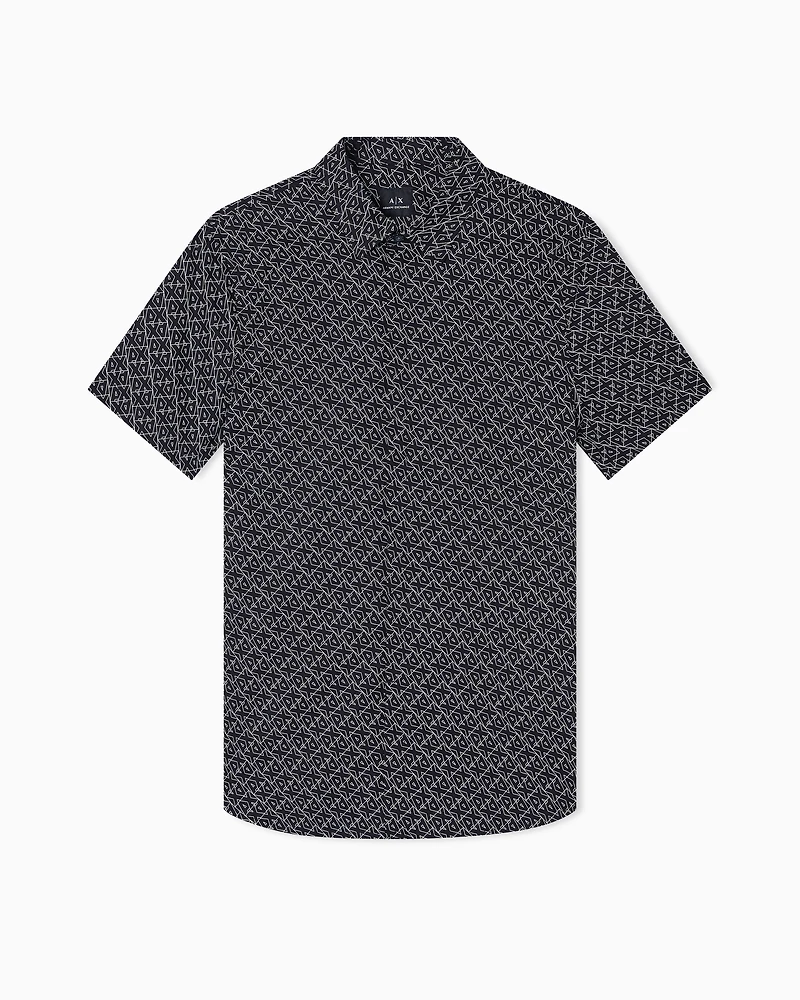 Slim fit short sleeve shirt