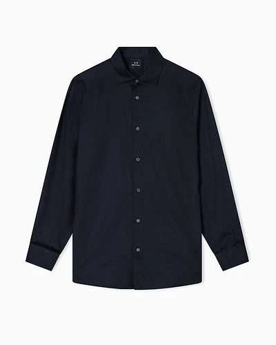 Regular fit shirt with allover logo