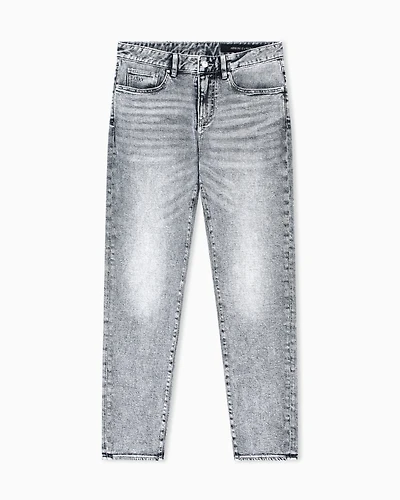 Armani Exchange - Slim fit jeans stretch denim, Man, Grey, Size: