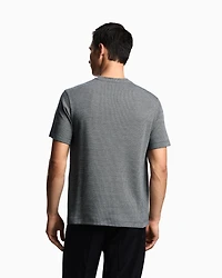 Emporio Armani - ASV two-tone jersey knit T-shirt, Man, Beige, Size: