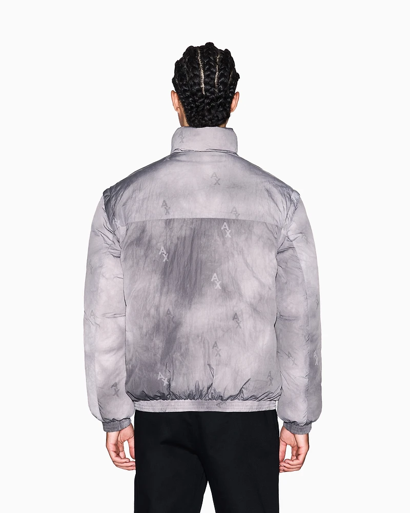 Armani Exchange - Jacket with removable sleeves, Man, Grey, Size: