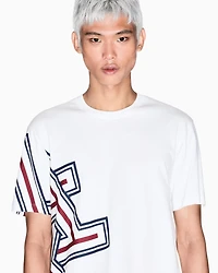Regular fit T-shirt with side logo