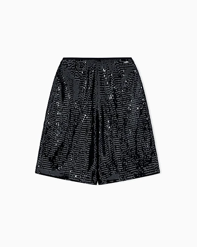 Armani Exchange - Shorts, Woman, Black, Size: