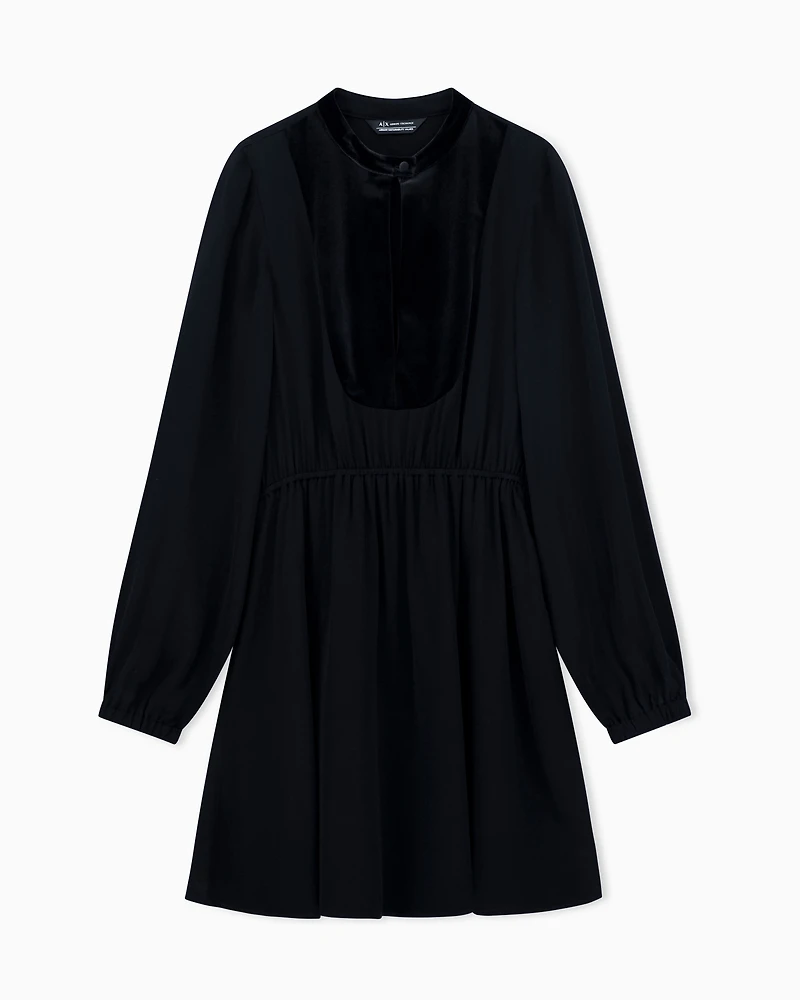 Armani Exchange - Short Dresses, Woman, Black, Size: