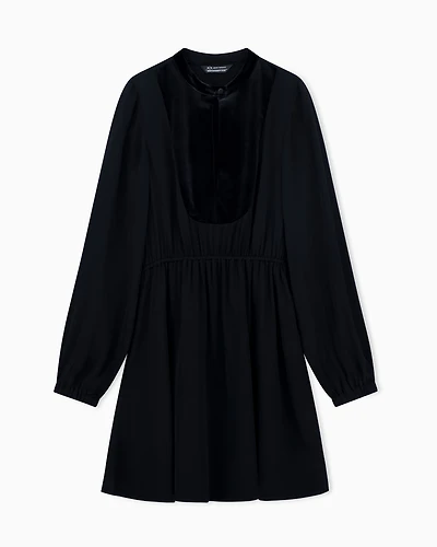Armani Exchange - Short Dresses, Woman, Black, Size:
