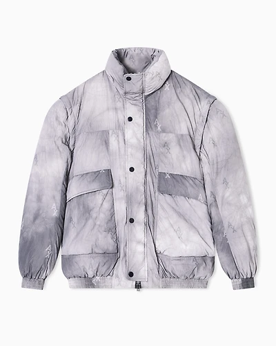 Armani Exchange - Jacket with removable sleeves, Man, Grey, Size: