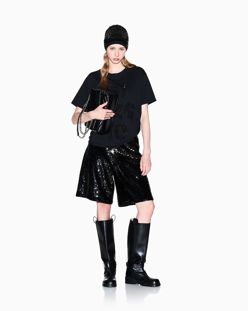 Regular fit T-shirt with logo