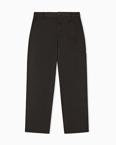 Armani Exchange - Casual Trousers, Man, Brown, Size: 33